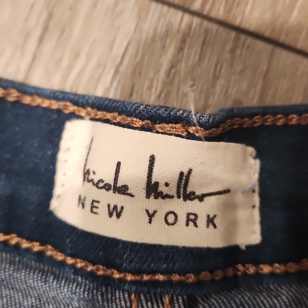 Nicole Miller Denim Blue Women's Shorts - Picture 3 of 7